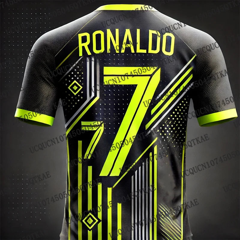 Maillot Ronaldo No7 Respirable Sport 14+ Unisexe