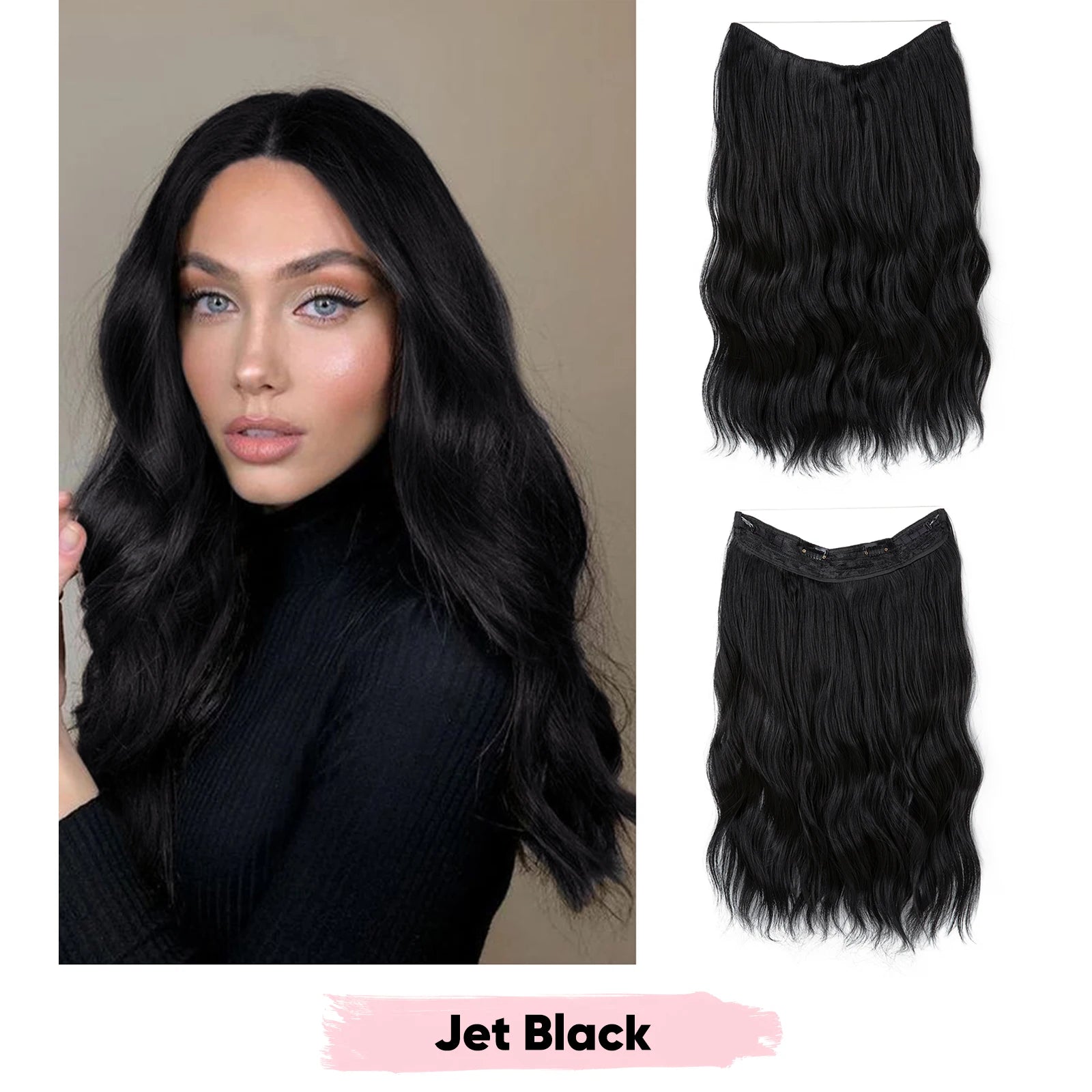 Extensions Clip-in SARLA - Ombre Blonde Naturelle