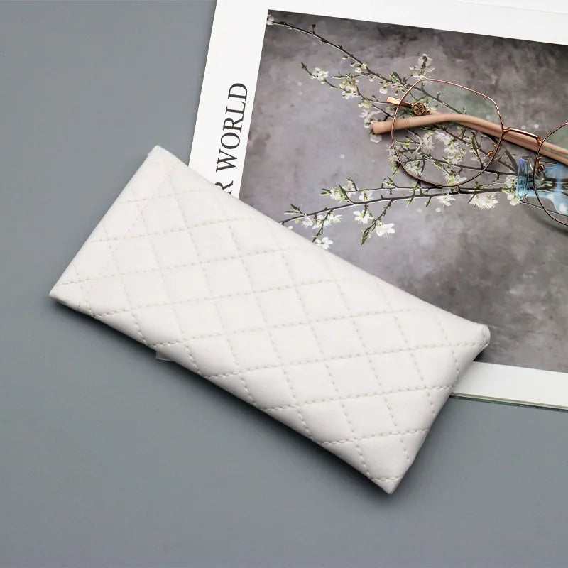 Premium Waterproof PU Sunglasses Case - Black