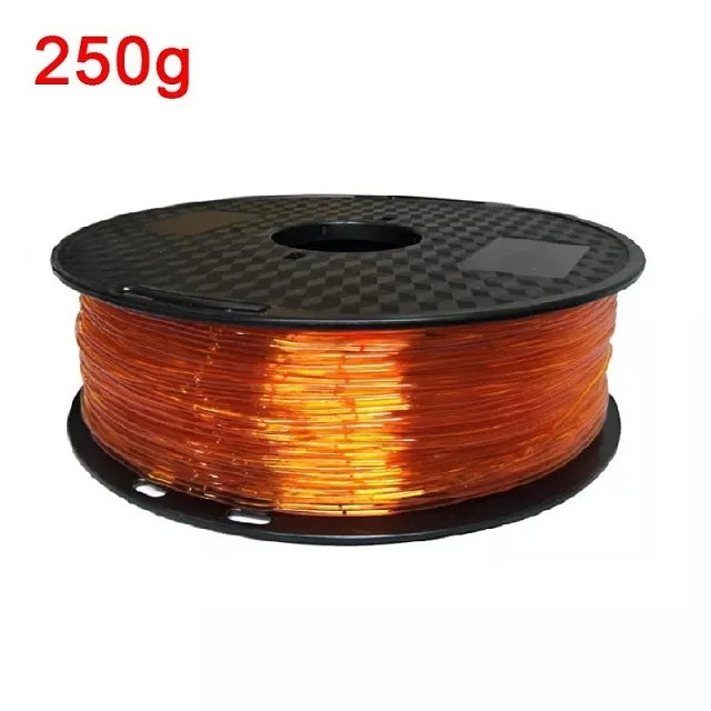 Filament TPU Flexible 1.75mm Turquoise Transparent 1kg
