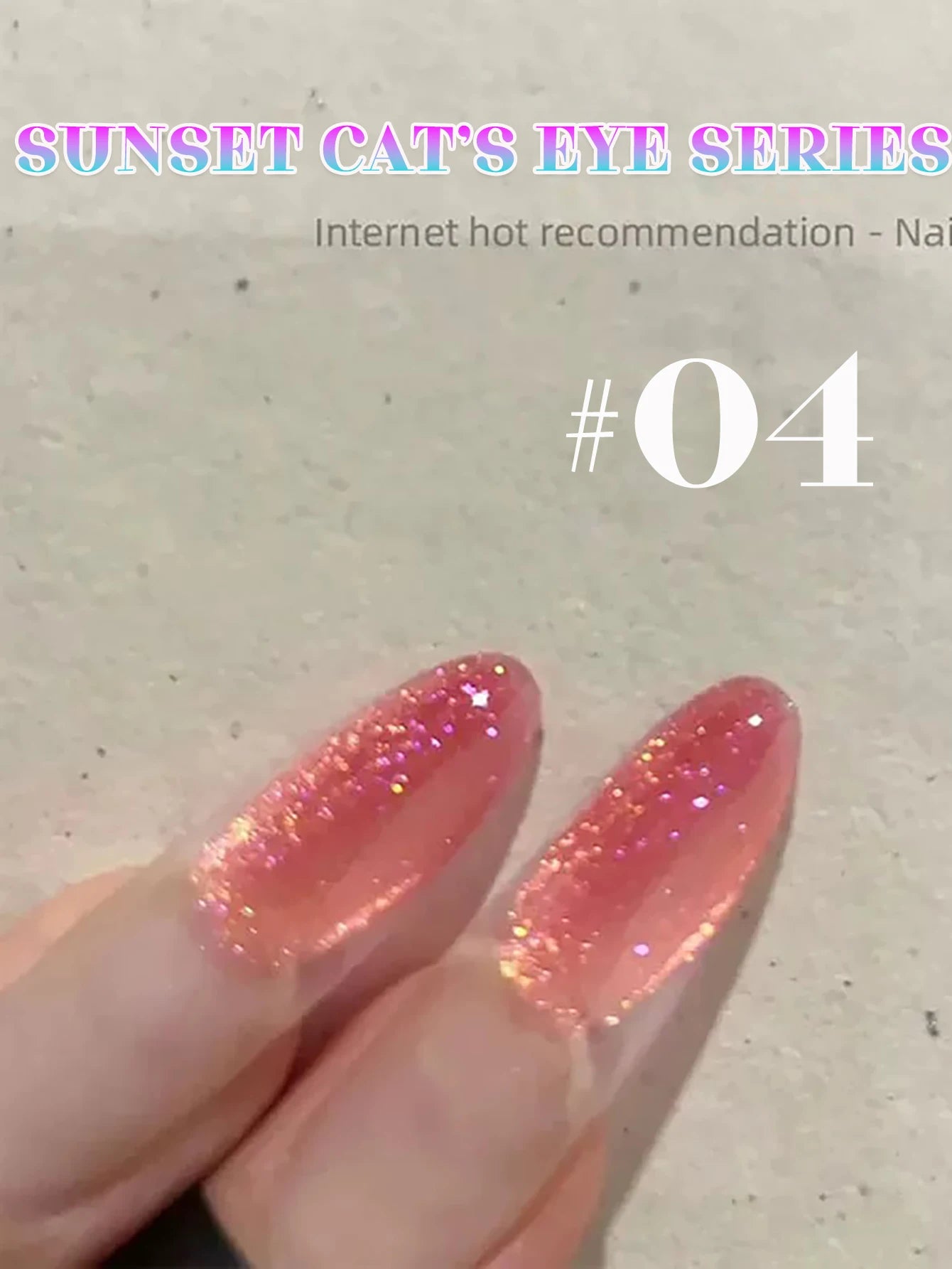 Gel Vernis Nail Art 24 pièces Éclat Rouge