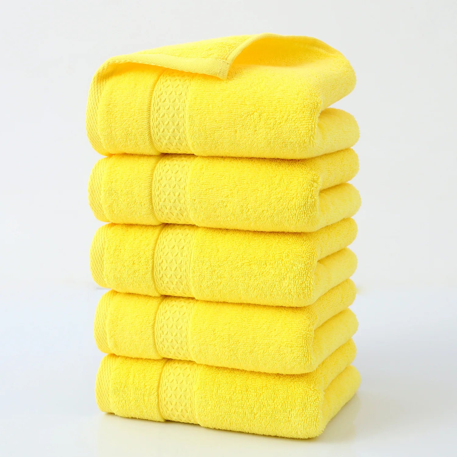 Serviettes Douces & Absorbantes Coton x5 Multi-usage