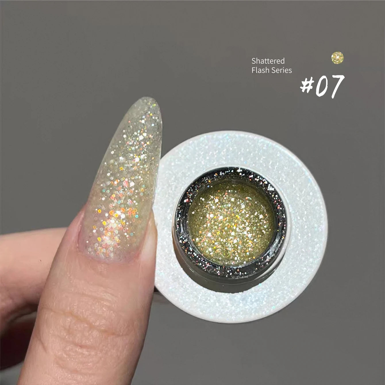 Vernis Gel Paillettes Mariage 12ml