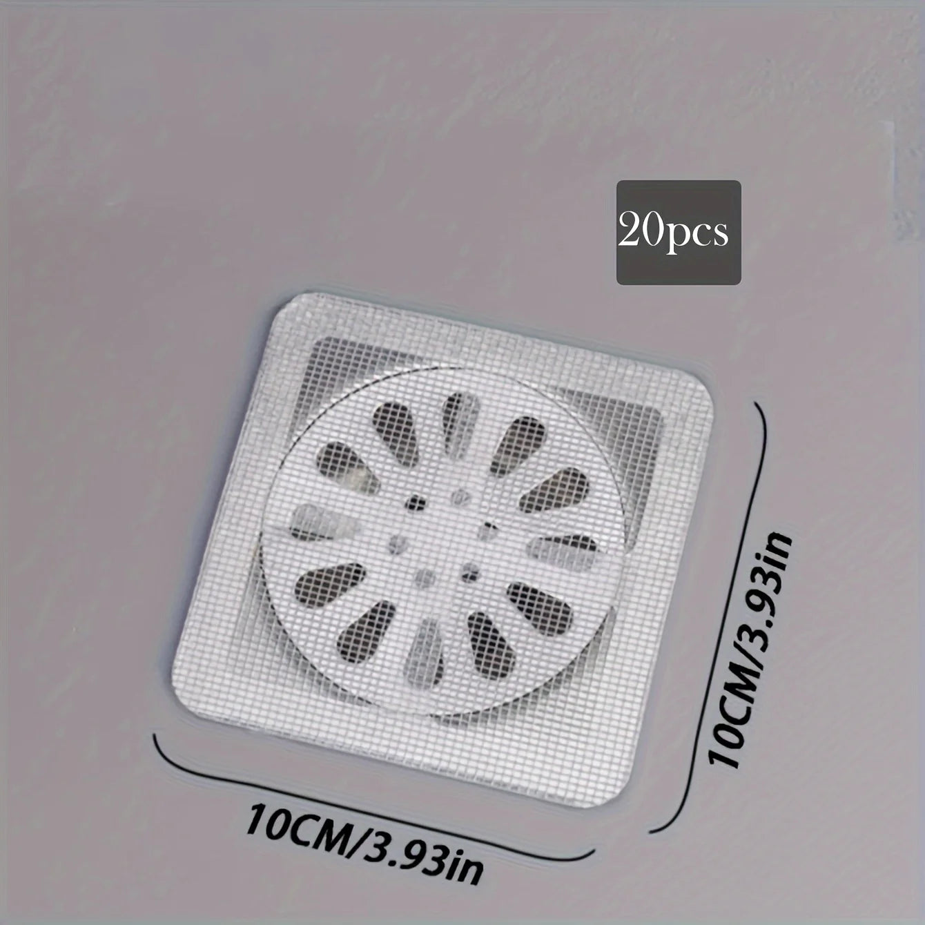 Autocollants anti-blocage pour drains - 10/20 pièces