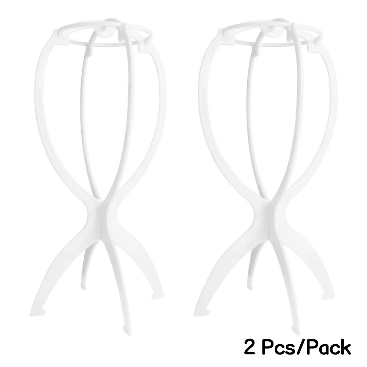 DUTRIEUX Travel Wig Stand - 2-Piece Foldable Display