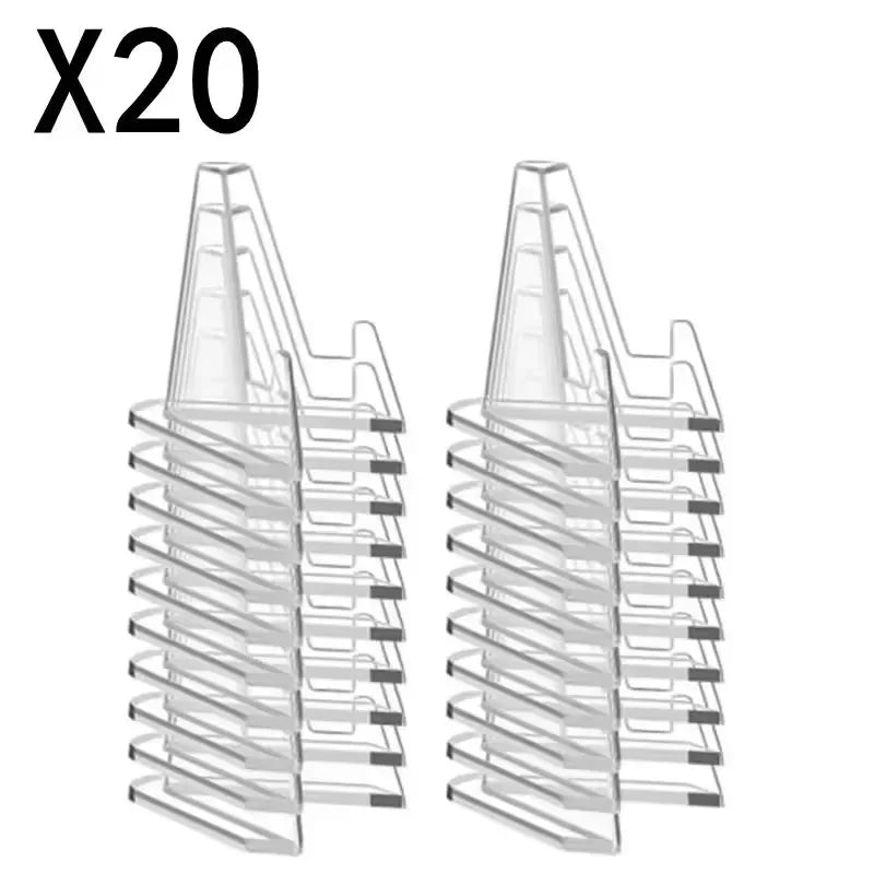 Présentoir Triangulaire Acrylique pour Cartes et Photos