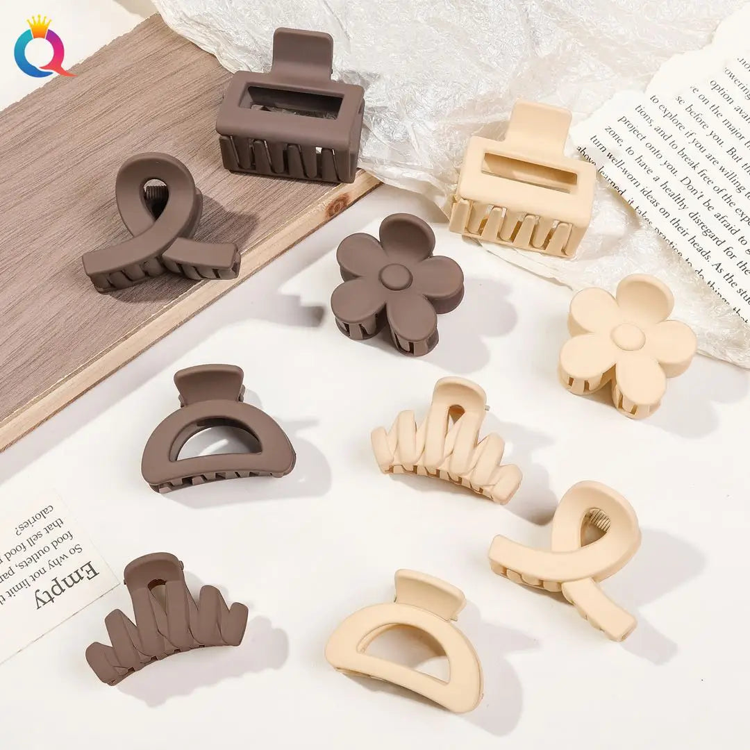 Pinces Fleurs Élégantes - 5pcs