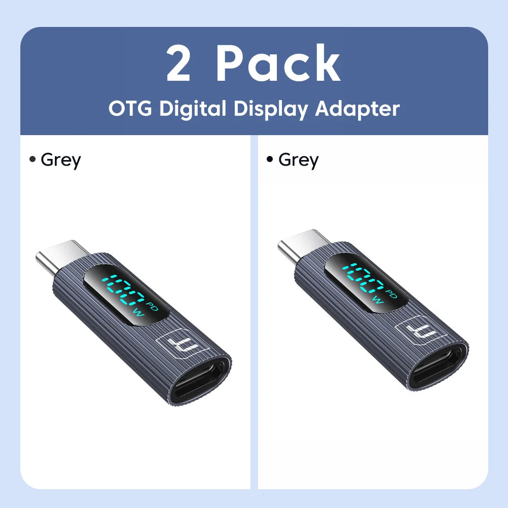 Adaptateur Toocki USB-C 100W PD - 1/2/5 Packs