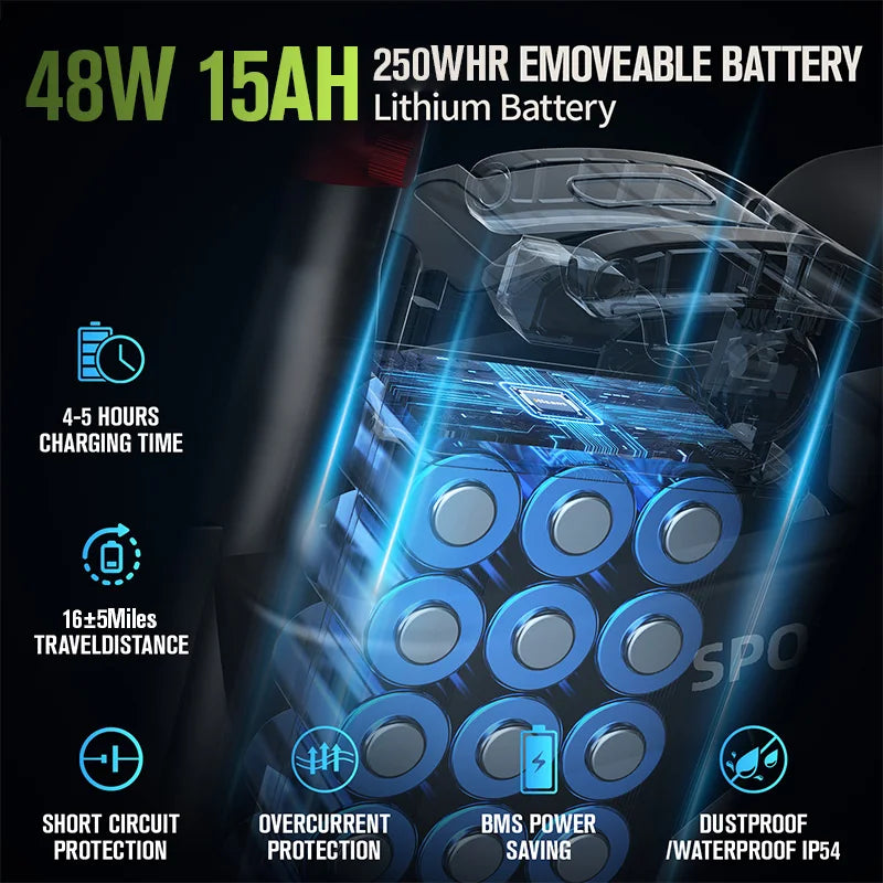 Vélo Électrique Toofly GE5: Performance et Confort