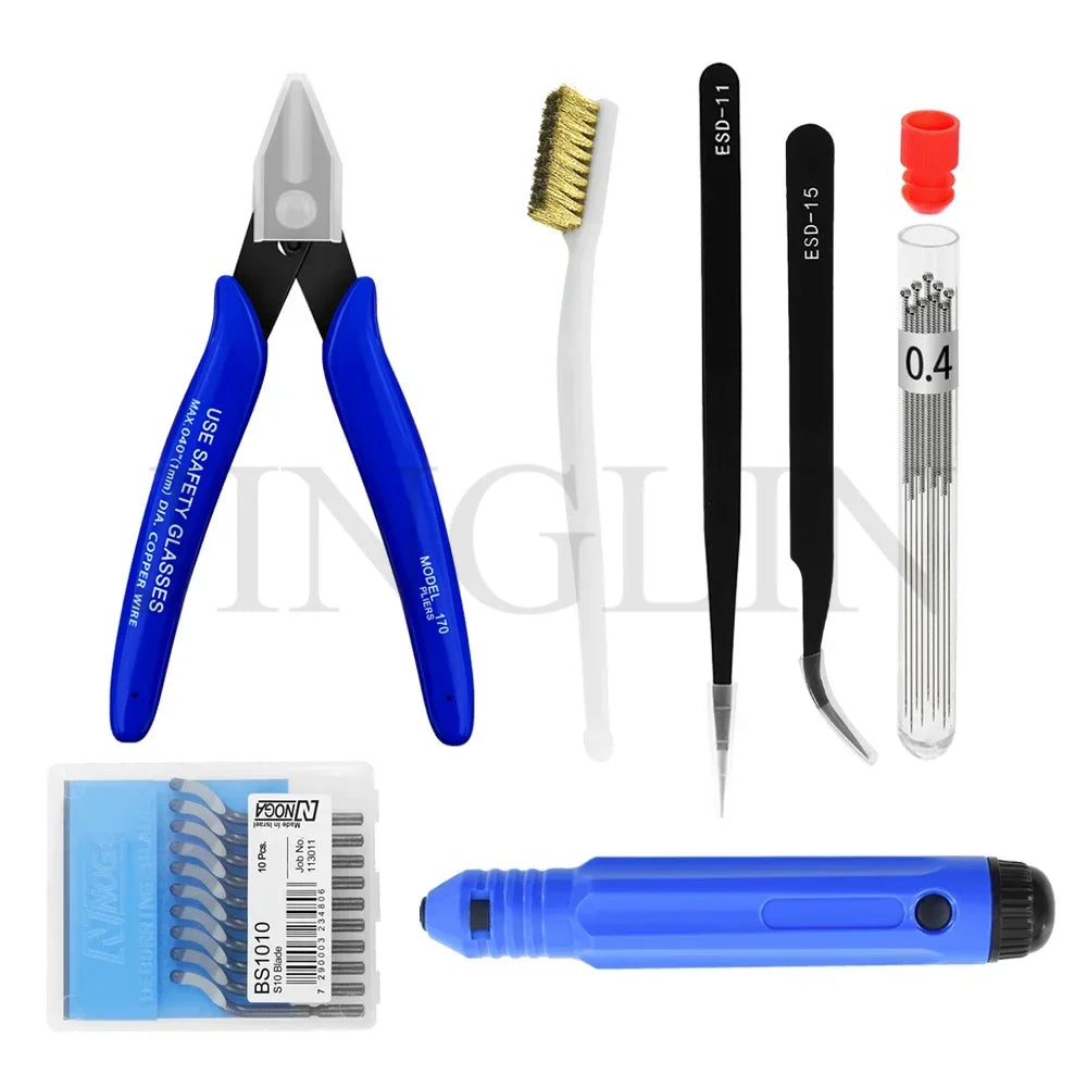 Kit d'Outils 3D : Ébavurage et Nettoyage Complet