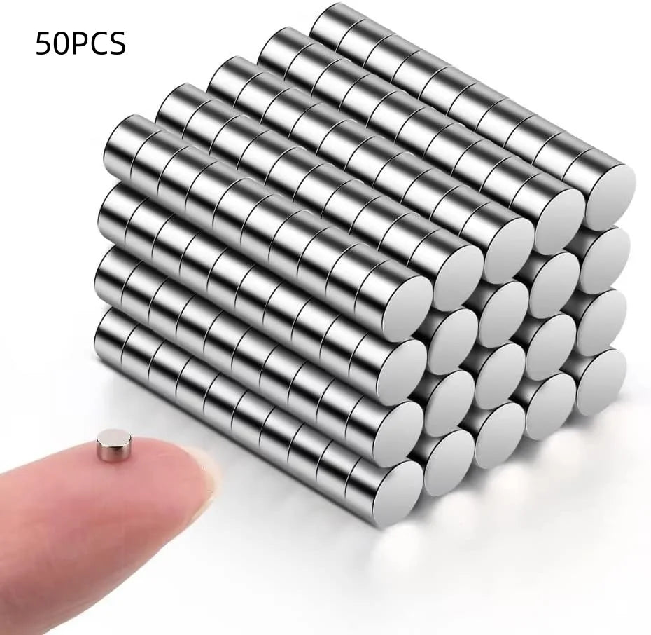 Aimants Mini 3x1.7mm pour Réfrigérateur - 50/150/300 pcs