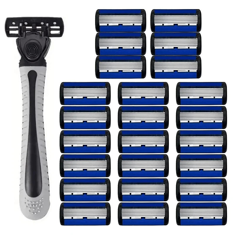 Rasoir de sécurité 6 couches pour un rasage parfait