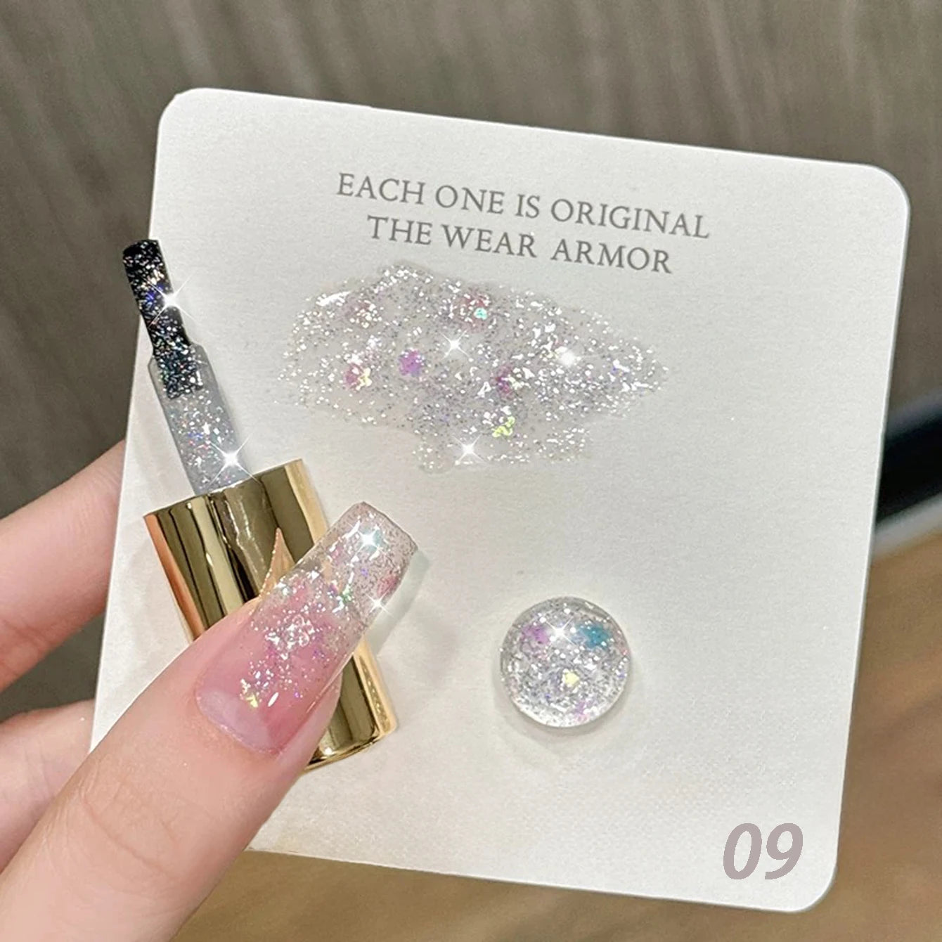 Vernis Gel Paillettes Mariage 12ml