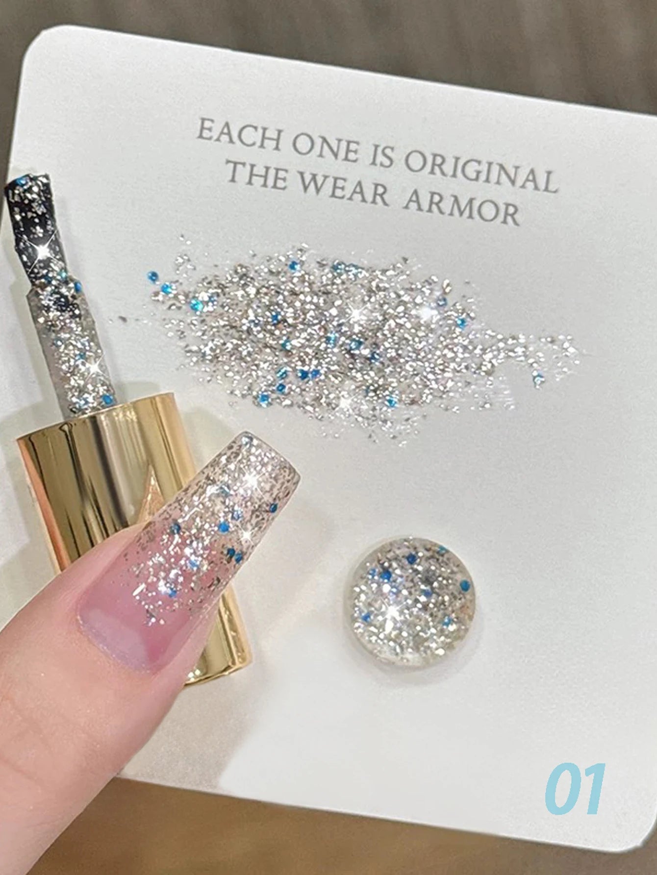 Gel Vernis Éclat Oolong 12 ml - MISS SHAKAN