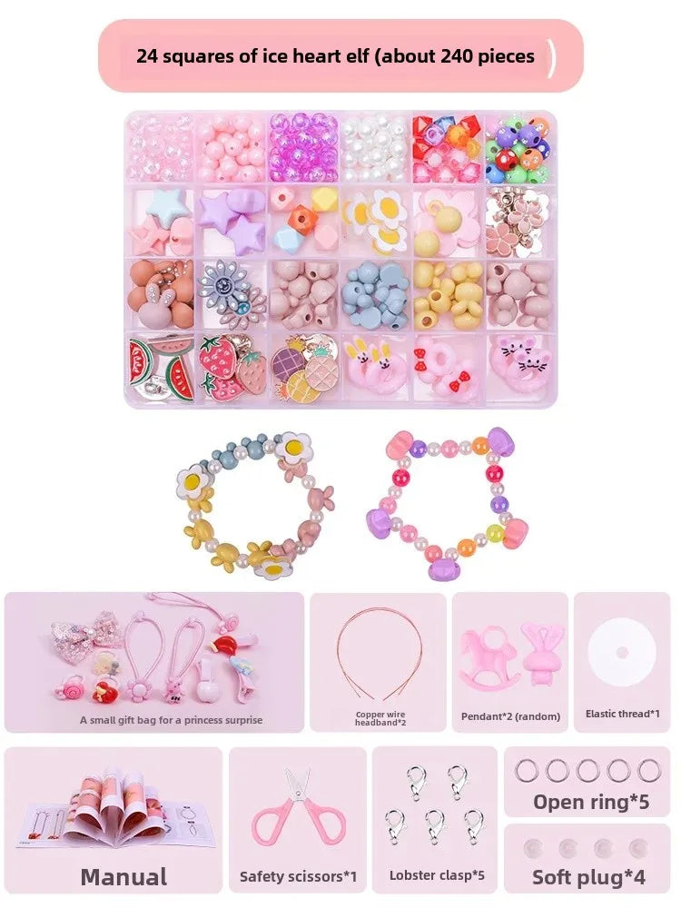 Perles Magiques: Kit Créatif pour Bracelets et Colliers