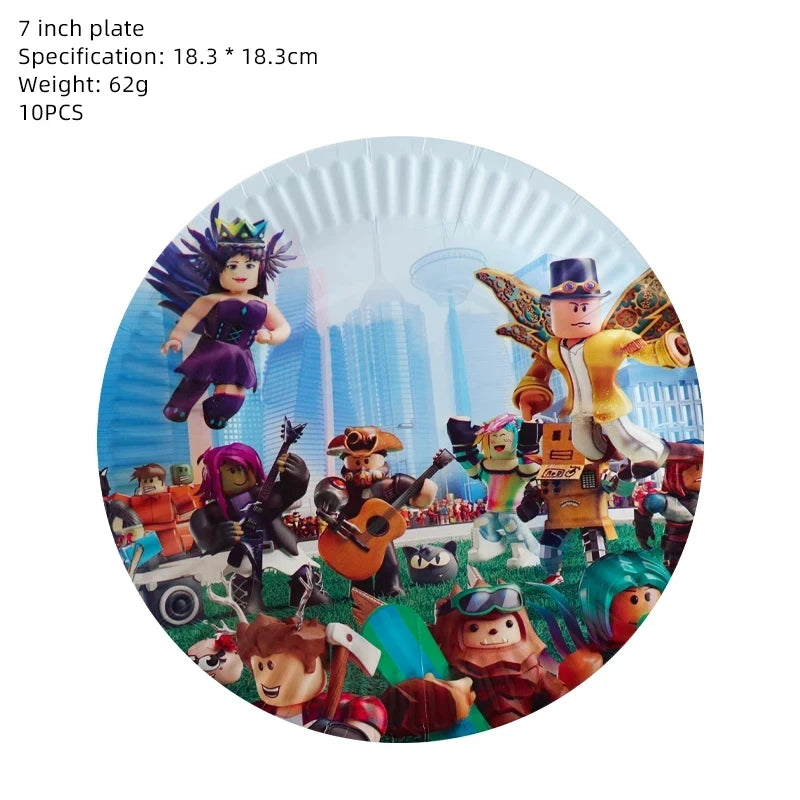 Fête Roblox : Décorations d'anniversaire