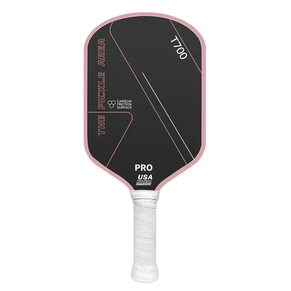 Raquette Pickleball T700 Carbone USAPA Surface Givrée