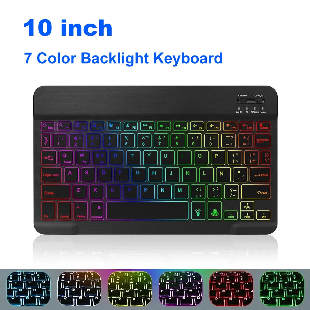 Clavier Mini Bluetooth RGB 10 - Silencieux et Pratique