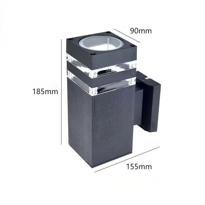 Applique Murale LED Noir Moderne - Trazos Éclairant