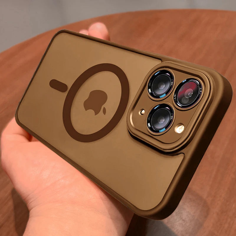 Coque Magnétique Luxe Mat iPhone