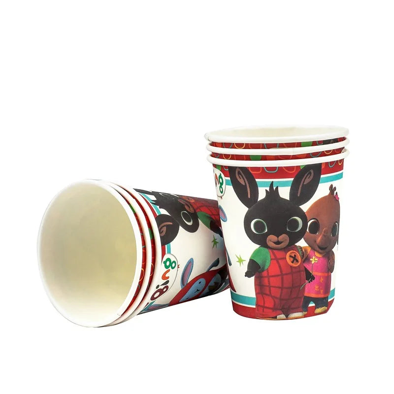 Fête Lapin Rouge et Noir