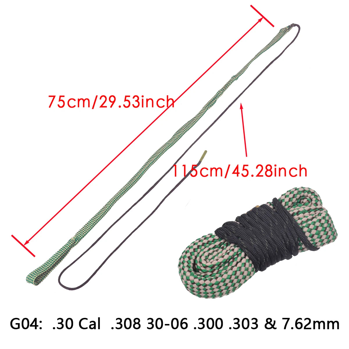 Corde Serpent Nettoyante Multi-Calibres Fusil/Pistolet