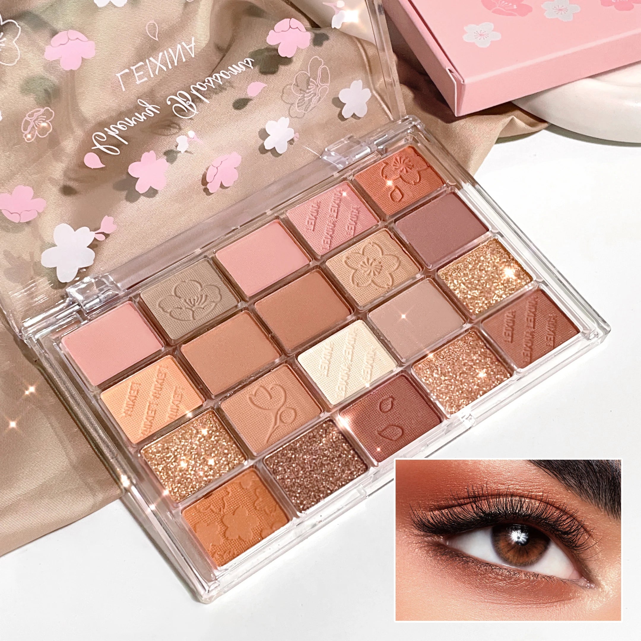 Glamour 20-Color Eye Shadow Palette