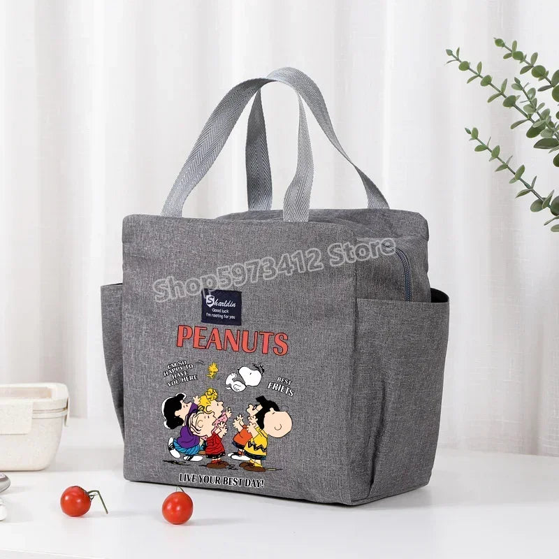 Snoopy's Insulated Bento Lunch Bag for Kids & Students