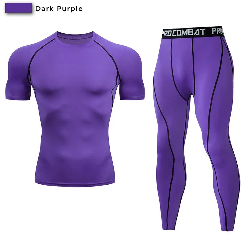 Ensemble Compression Homme: Sport & Fitness
