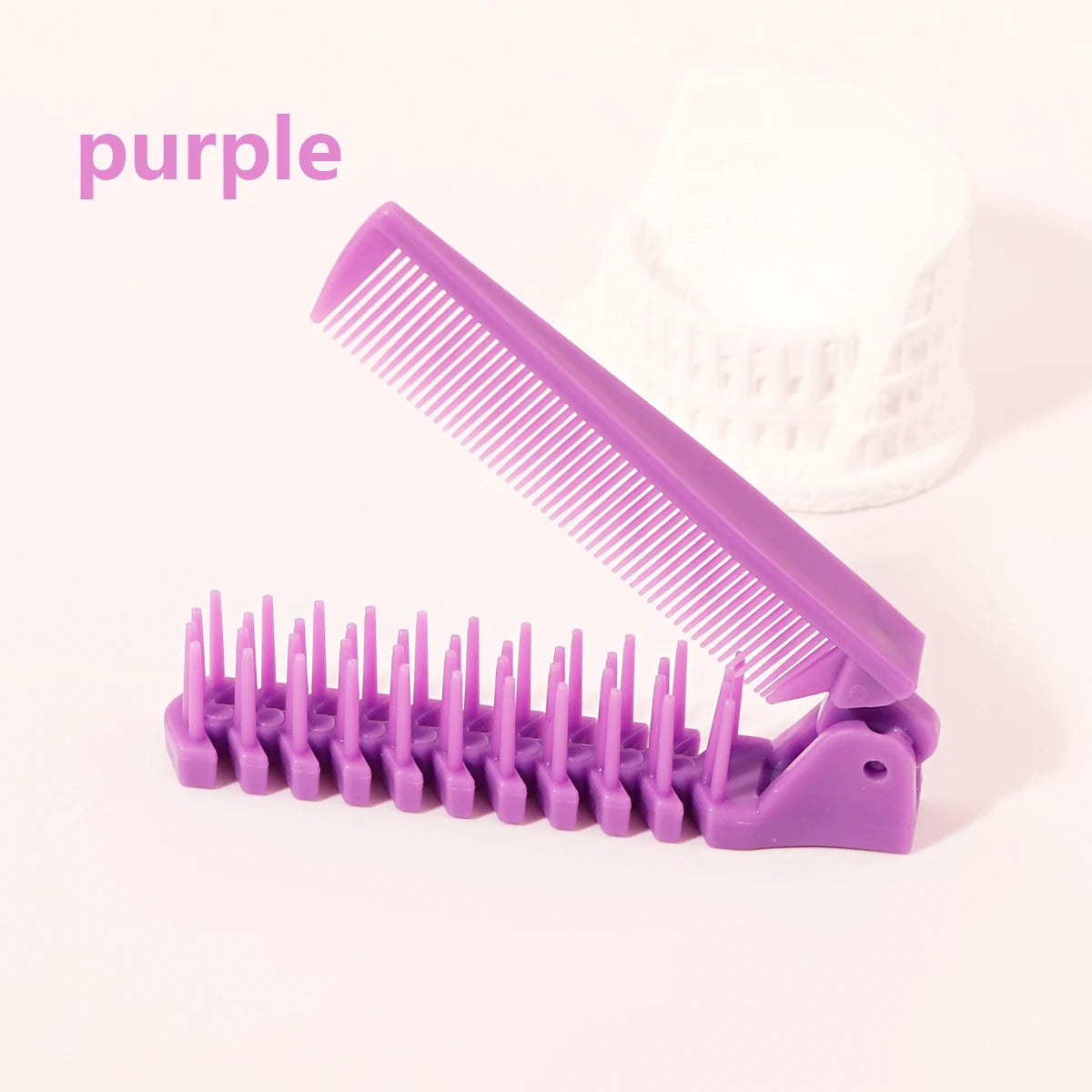 Travel-Friendly Anti-Static Folding Hair Comb