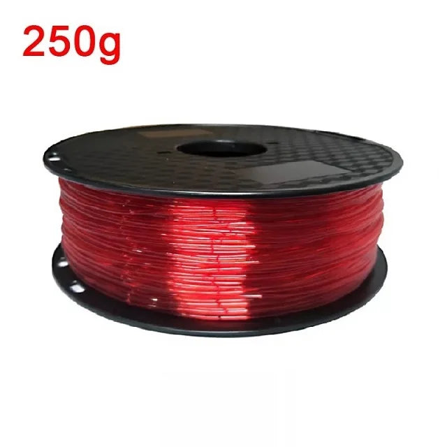 Filament TPU Flexible 1.75mm Turquoise Transparent 1kg