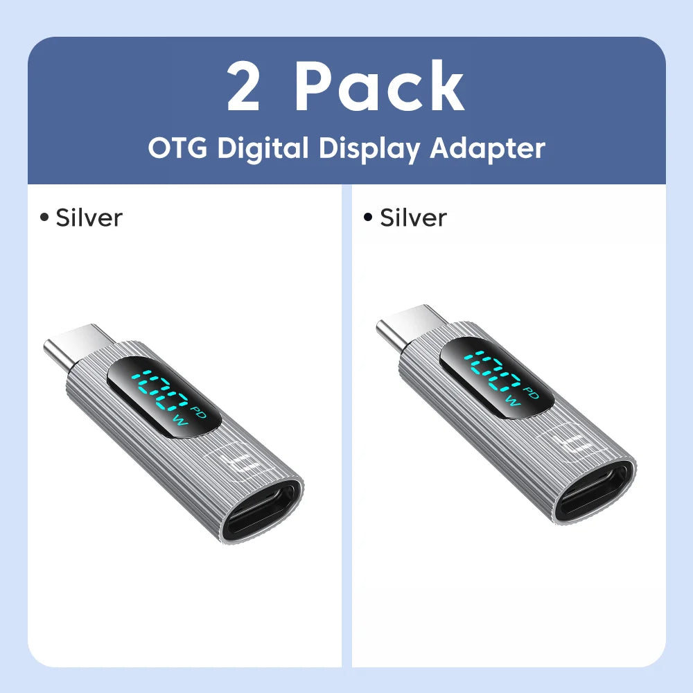 Adaptateur Toocki USB-C 100W PD - 1/2/5 Packs