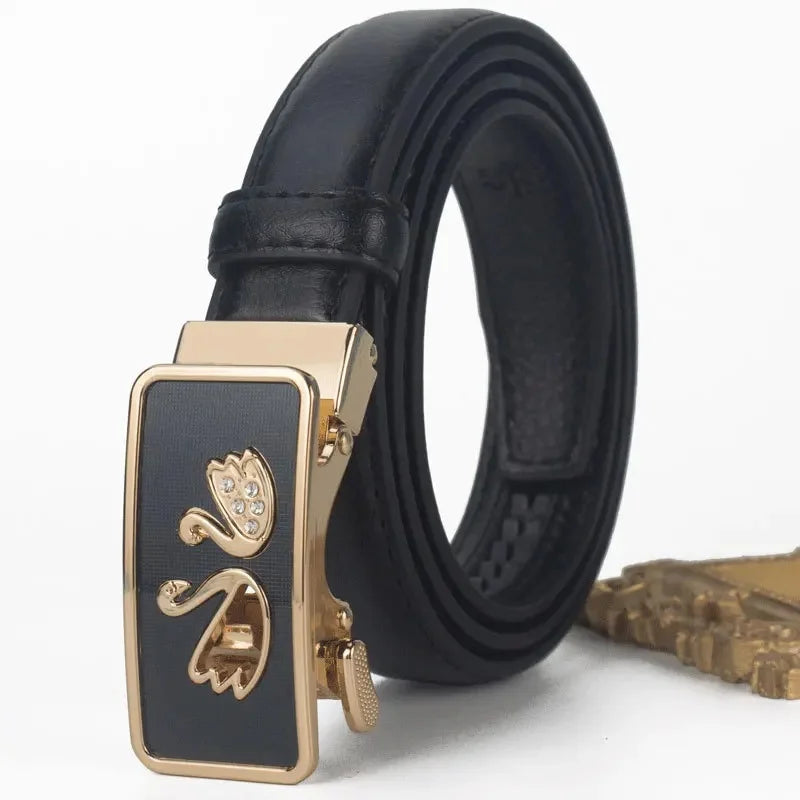 Ceinture Élégante à Boucle Automatique