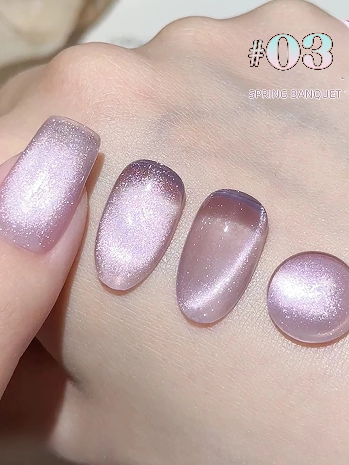 Gel Vernis Nail Art 24 pièces Éclat Rouge