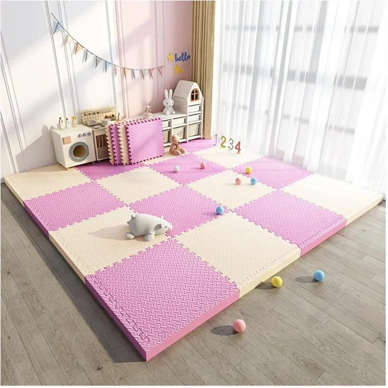 Tapis Puzzle Antidérapant pour Enfants et Fitness