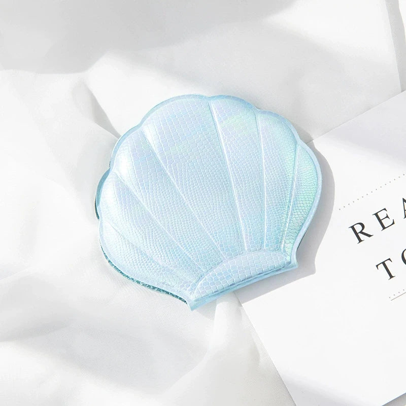 Miroir Coquillage 2X - Élégance et Précision en Voyage