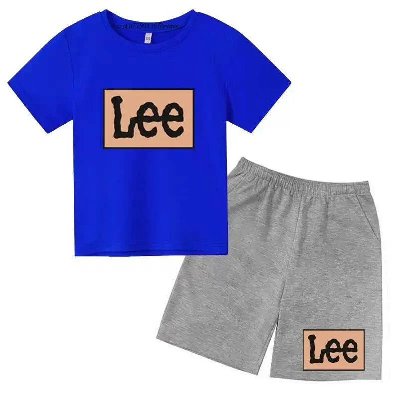 Été Enfant Style Décontracté - Ensemble 2pcs Mixte