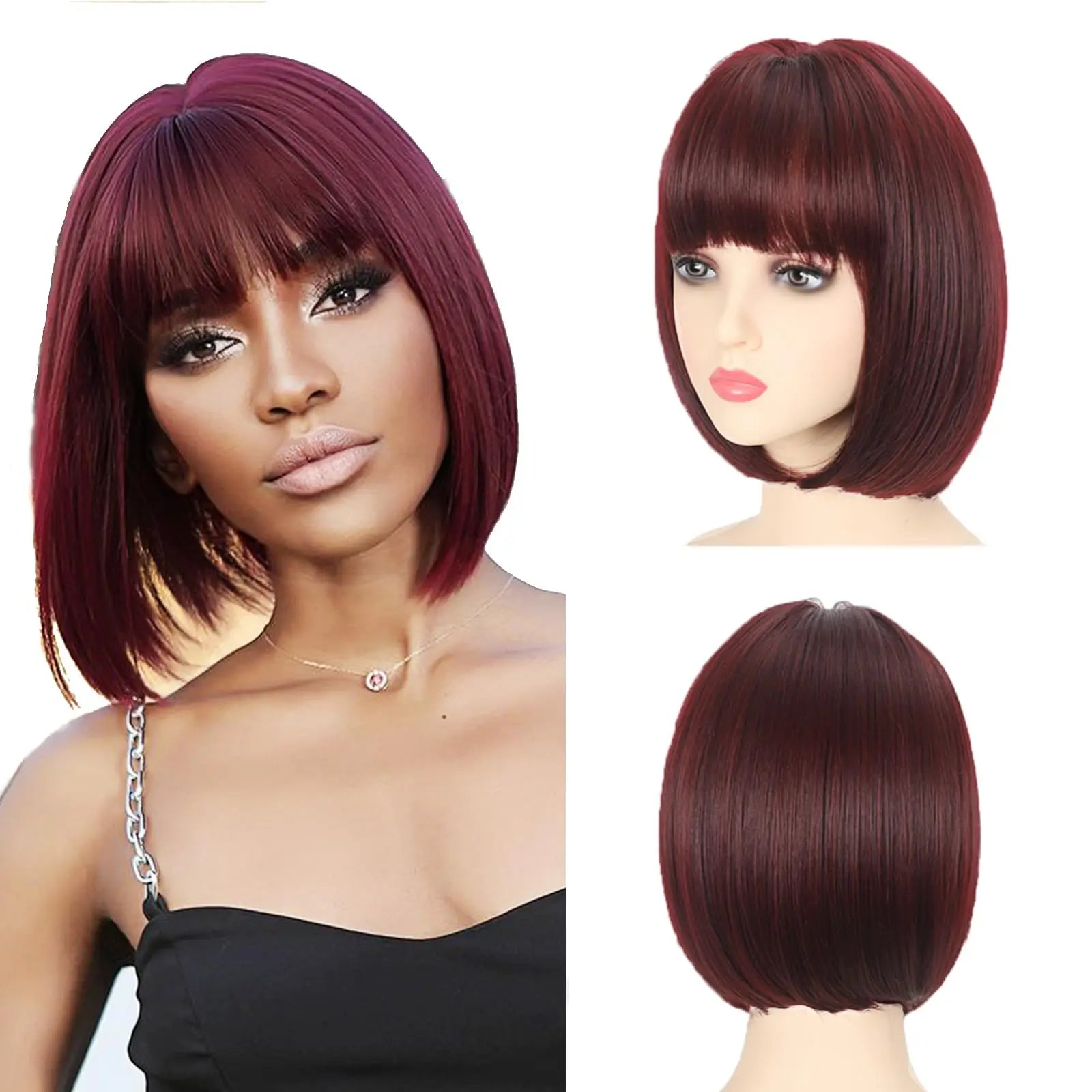 Perruque Arc-en-Ciel Festive