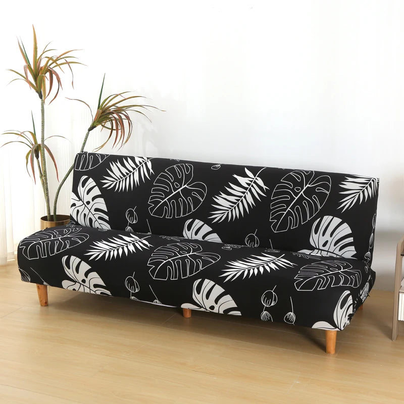 Housse Futon Spandex Antidérapante Amovible Lavable