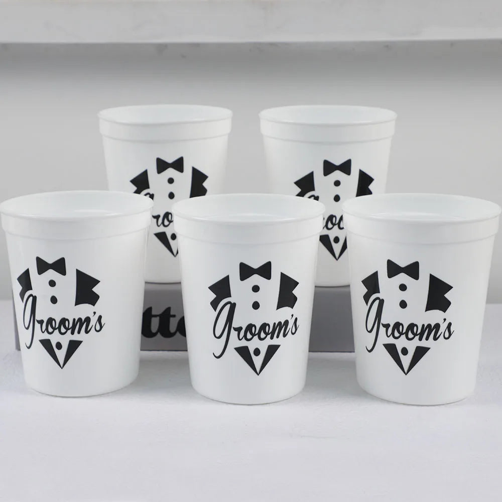 Élégance Noces: Gobelets Réutilisables Mariage