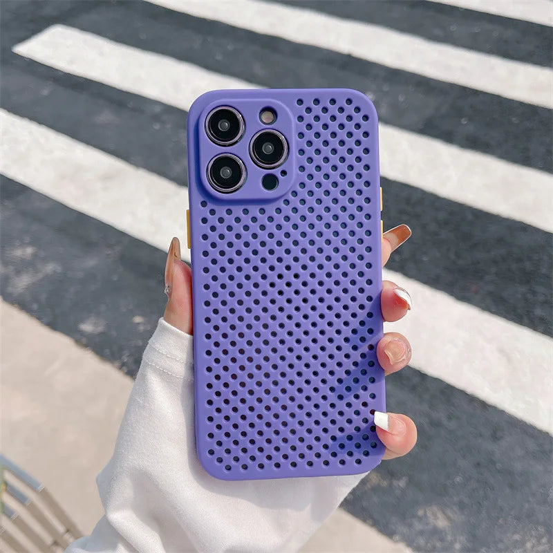 Coque Luxe Couleur Bonbon pour iPhone 16/15/14/13/12/11