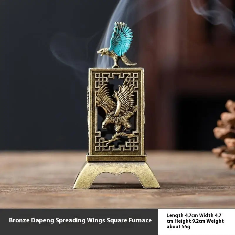 Brûleur d'encens vertical en alliage Xiangyun