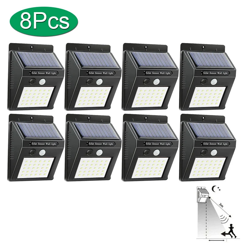 Lumière Solaire PIR 30 LED IP65