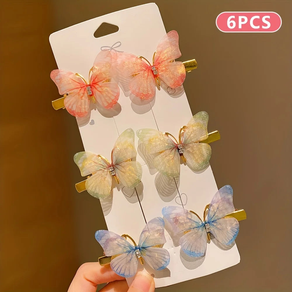 Épingles à cheveux papillon mignonnes 36 pcs