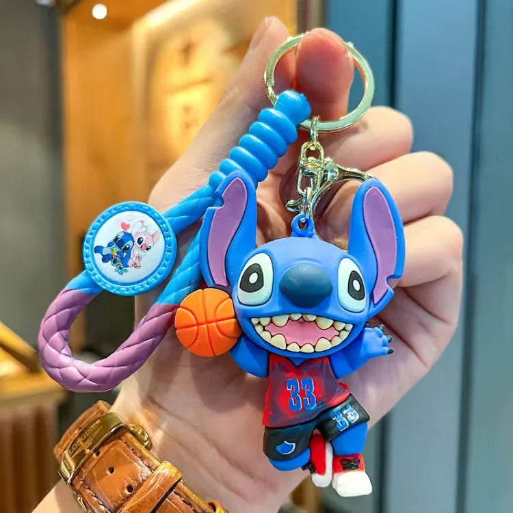 Disney Charm Keychains: Mickey, Minnie & Lilo Fun!