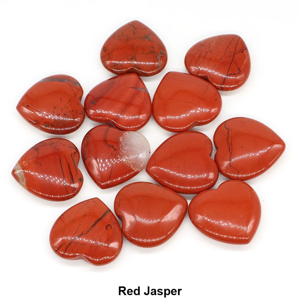 Cœur de Quartz Améthyste 20mm