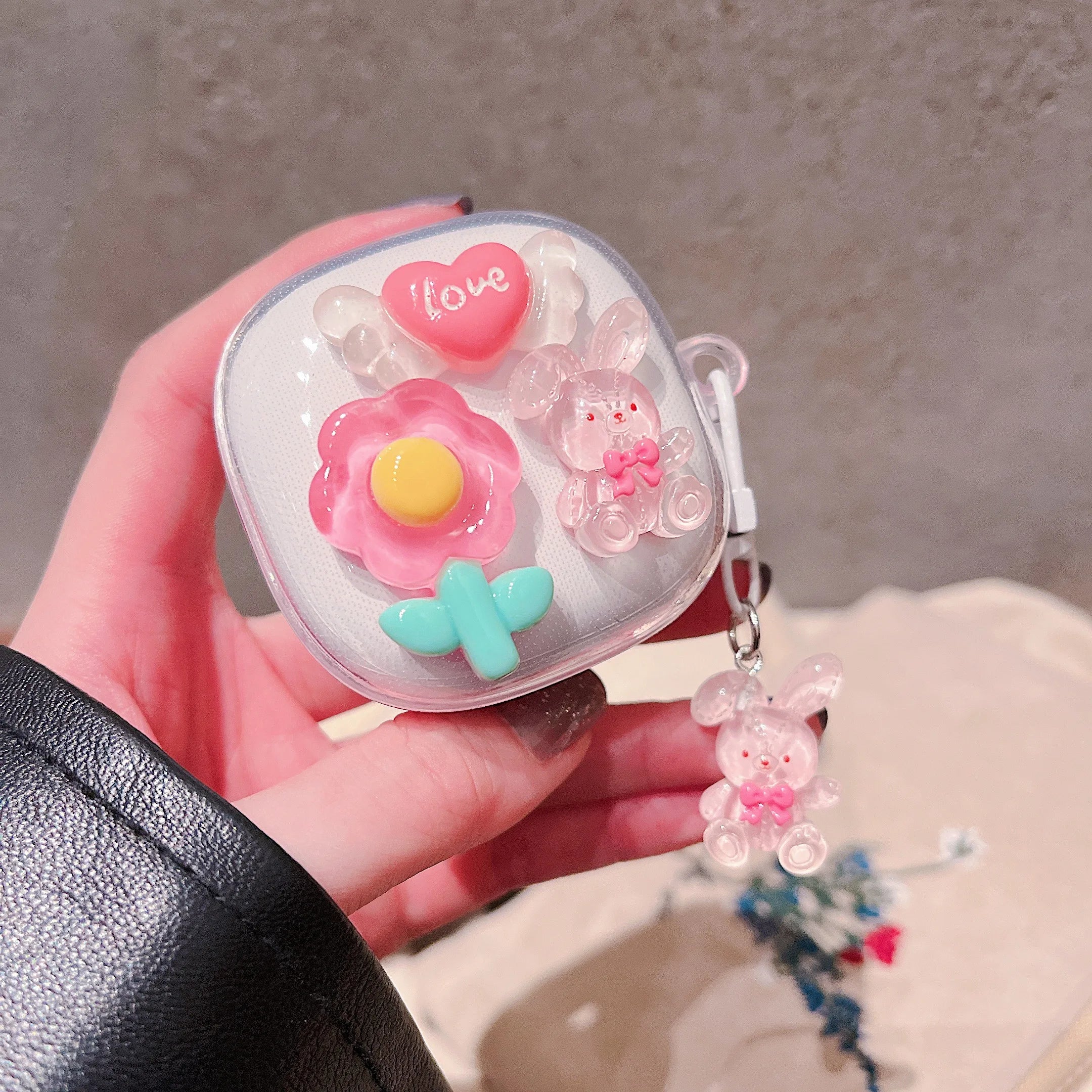 Cartoon Clear Case for Redmi Buds 6 & SE