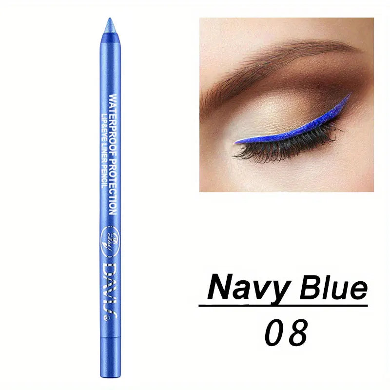 Crayon Eyeliner Brillant et Imperméable Multicolore