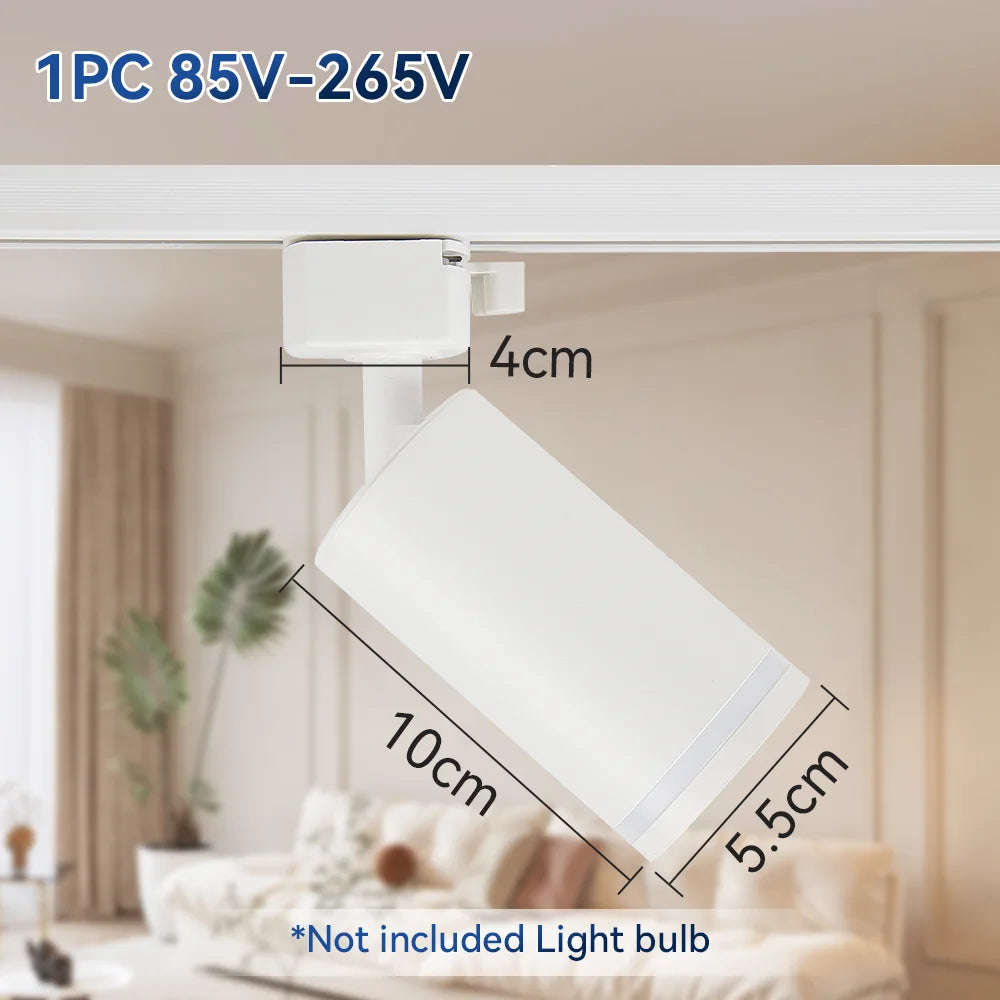 CHENBEN GU10 Flex LED Track Light - Modern & Adjustable