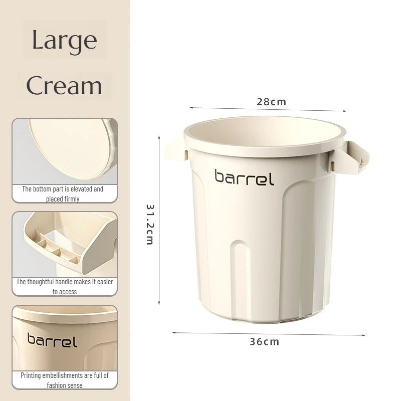 MaxiBin: Minimalist 18/26L Home Trash Solution